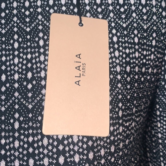 🎉Host Pick 🛍️ Alaia Paris NWT $2,265 Cropped Jacket w/Rose Gold Metallic size 36 - Picture 3 of 10